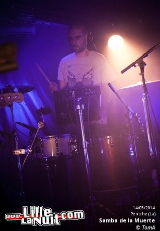 Samba de la Muerte à la Péniche en live - photo n°7
