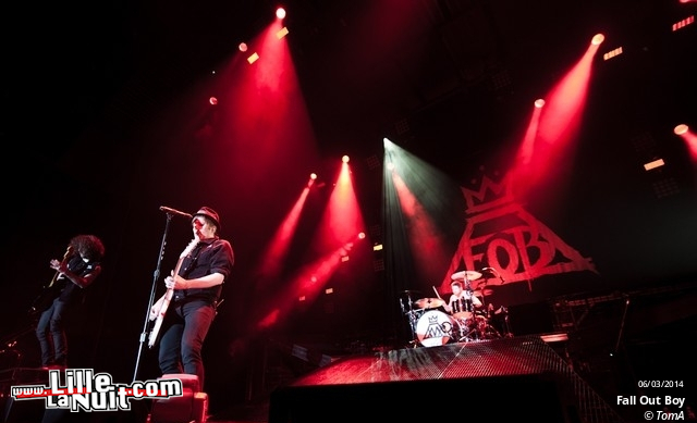 Fall Out Boy + The Pretty Reckless au Zénith en live - photo n°11