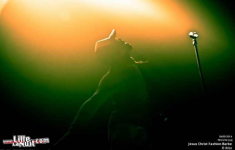 Jesus Christ Fashion Barbe + The Clockwork of the Moon à la Péniche en live - photo n°10