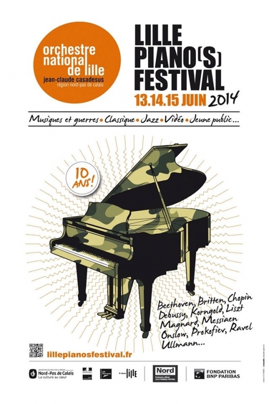 Lille Piano(s) Festival 2014 : Musiques et Guerres