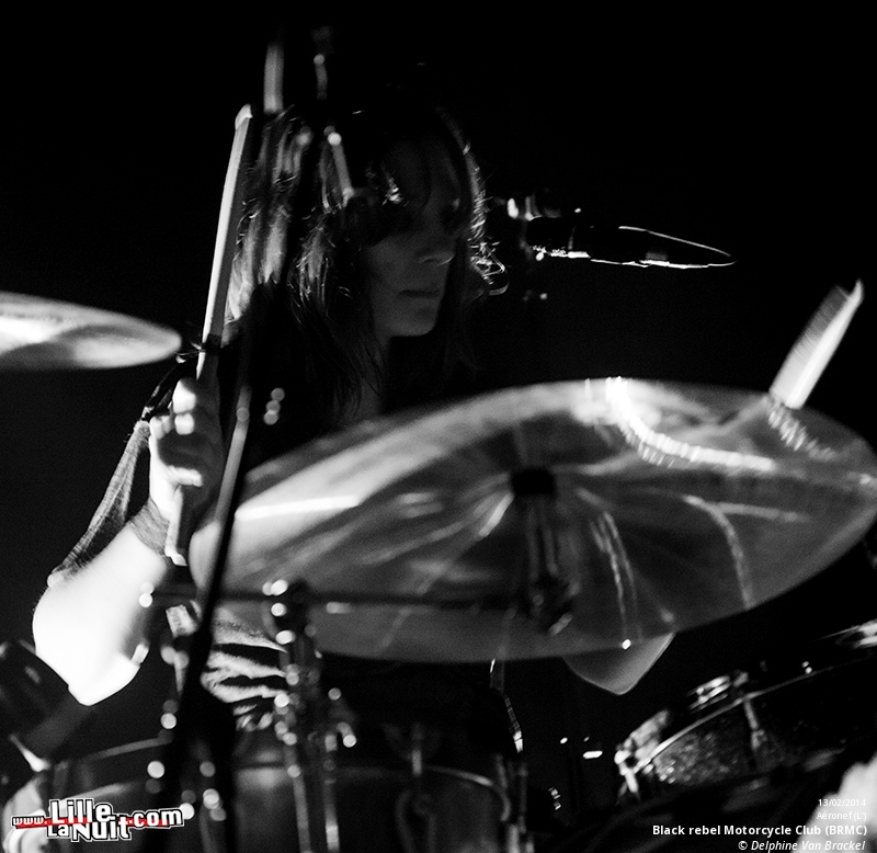 Les Nuits de l’Alligator : Black Rebel Motorcycle Club + Kid Karate + Dead Combo à l’Aéronef en live - photo n°61