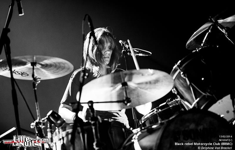 Les Nuits de l’Alligator : Black Rebel Motorcycle Club + Kid Karate + Dead Combo à l’Aéronef en live - photo n°50