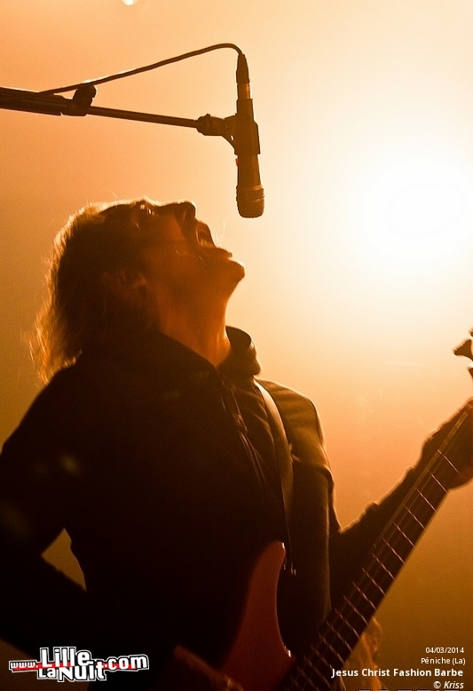 Jesus Christ Fashion Barbe + The Clockwork of the Moon à la Péniche en live - photo n°11