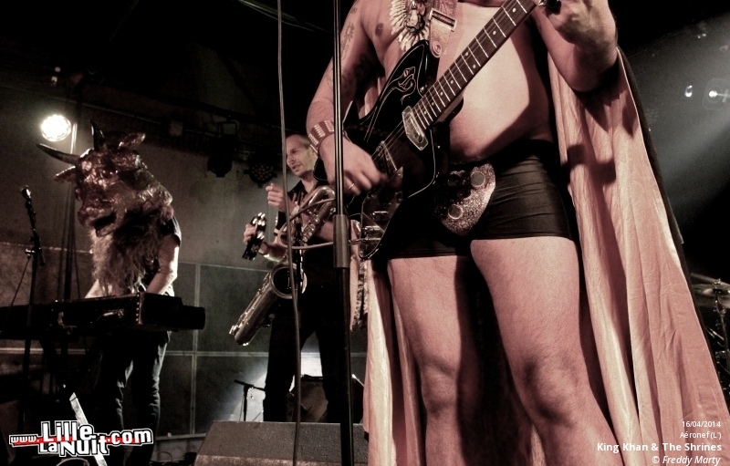 King Khan & The Shrines + Sheetah & les Weissmuller à l’Aéronef en live - photo n°1
