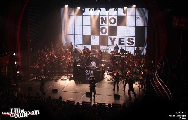 Wax Tailor and the Phonovisions Symphonic Orchestra au Théâtre Sébastopol en live - photo n°9