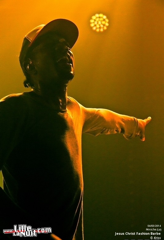 Jesus Christ Fashion Barbe + The Clockwork of the Moon à la Péniche en live - photo n°9