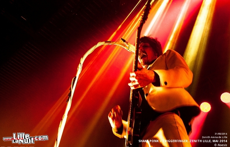 Shaka Ponk + Triggerfinger au Zénith de Lille en live - photo n°42
