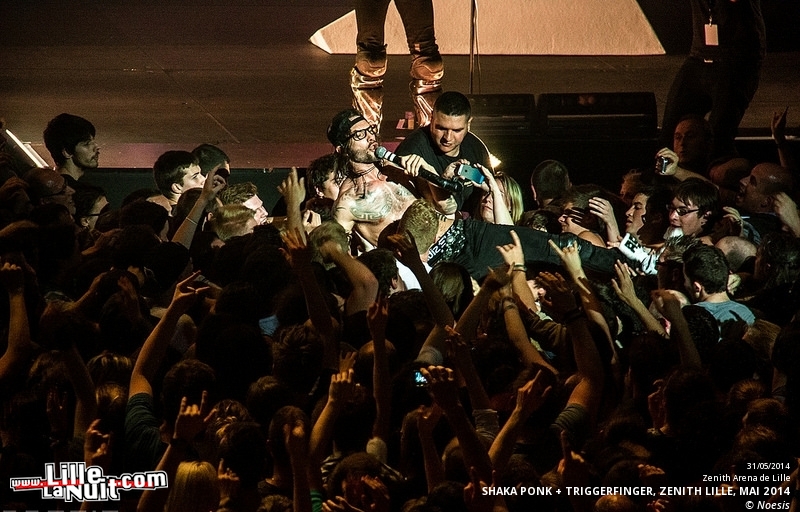 Shaka Ponk + Triggerfinger au Zénith de Lille en live - photo n°46