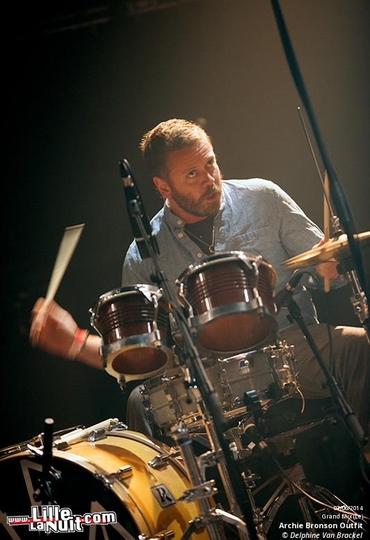 Archie Bronson Outfit + Lovepark au Grand Mix en live - photo n°13