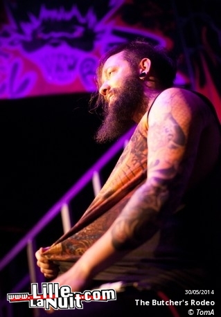 The Butcher’s Rodeo + Full Throttle Baby + Spark Gap + Spiritual Driver à l’Igelrock de Douai en live - photo n°11