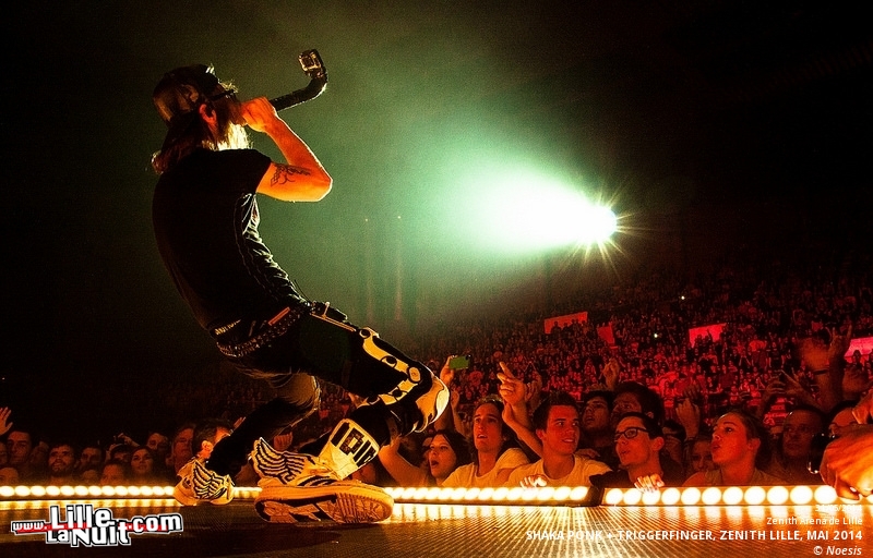 Shaka Ponk + Triggerfinger au Zénith de Lille en live - photo n°44