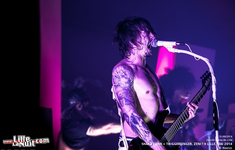 Shaka Ponk + Triggerfinger au Zénith de Lille en live - photo n°47