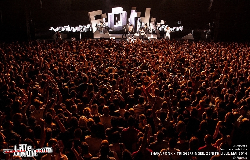 Shaka Ponk + Triggerfinger au Zénith de Lille en live - photo n°51