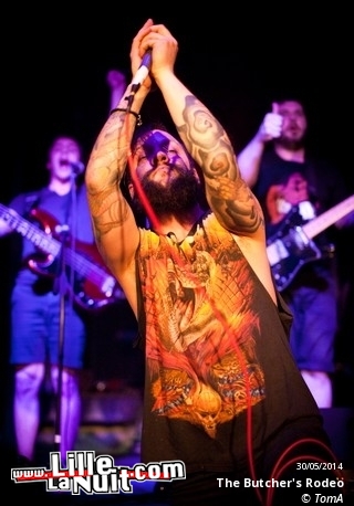 The Butcher’s Rodeo + Full Throttle Baby + Spark Gap + Spiritual Driver à l’Igelrock de Douai en live - photo n°4