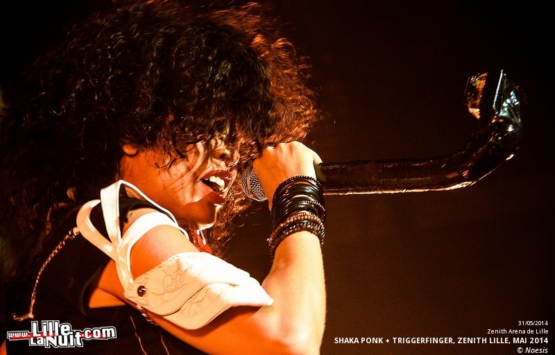 Shaka Ponk + Triggerfinger au Zénith de Lille en live - photo n°40