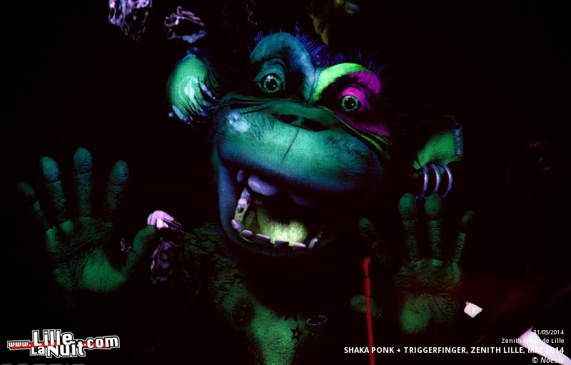 Shaka Ponk + Triggerfinger au Zénith de Lille en live - photo n°36