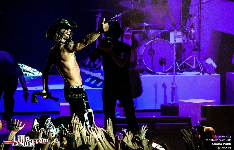 Shaka Ponk + Triggerfinger au Zénith de Lille en live - photo n°27