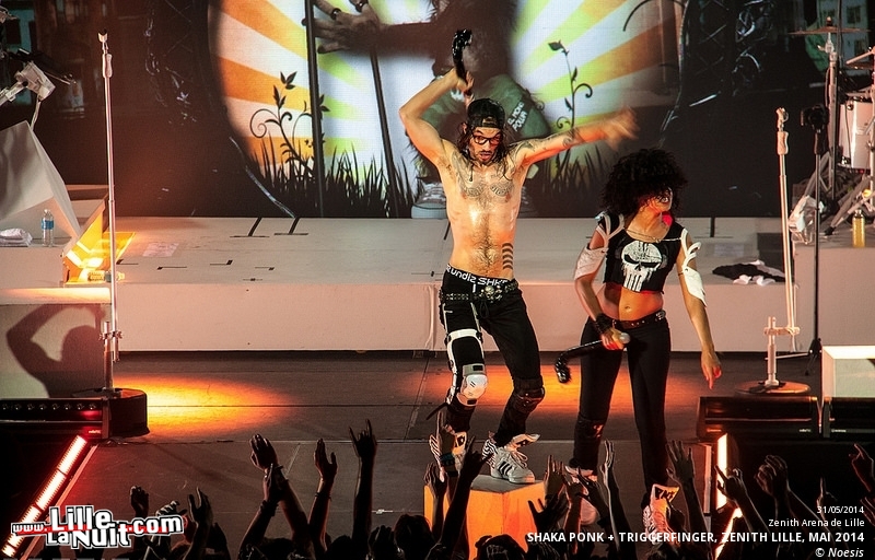 Shaka Ponk + Triggerfinger au Zénith de Lille en live - photo n°41