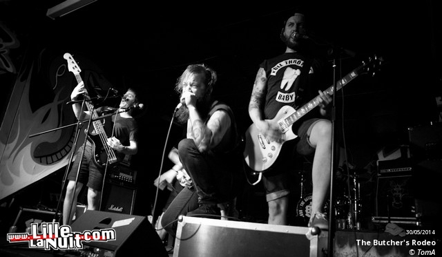 The Butcher’s Rodeo + Full Throttle Baby + Spark Gap + Spiritual Driver à l’Igelrock de Douai en live - photo n°12