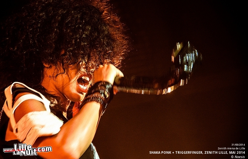 Shaka Ponk + Triggerfinger au Zénith de Lille en live - photo n°39