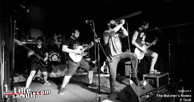 The Butcher’s Rodeo + Full Throttle Baby + Spark Gap + Spiritual Driver à l’Igelrock de Douai en live - photo n°5