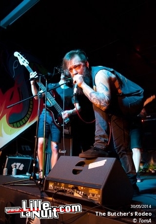 The Butcher’s Rodeo + Full Throttle Baby + Spark Gap + Spiritual Driver à l’Igelrock de Douai en live - photo n°9