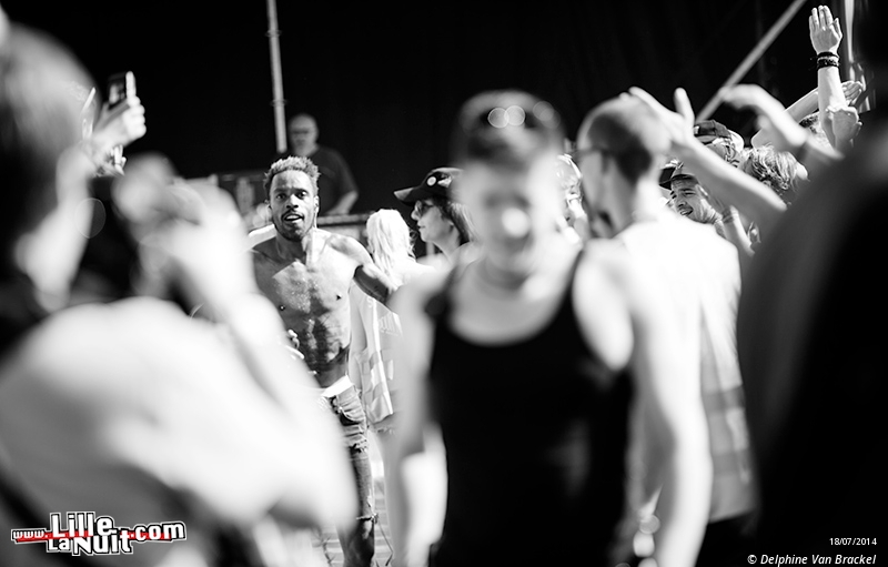 Dour Festival 2014 – Jour 2 – Within Temptation, Klaxons, Skip The Use, etc. en live - photo n°24