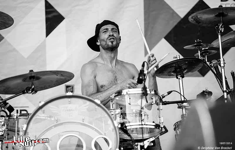 Dour Festival 2014 – Jour 2 – Within Temptation, Klaxons, Skip The Use, etc. en live - photo n°22