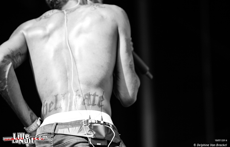 Dour Festival 2014 – Jour 2 – Within Temptation, Klaxons, Skip The Use, etc. en live - photo n°42