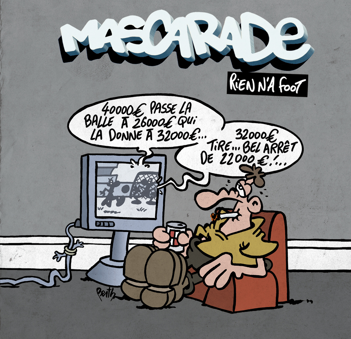 Rien n’a foot des Mascarade, le contre-pied à la Coupe du Monde