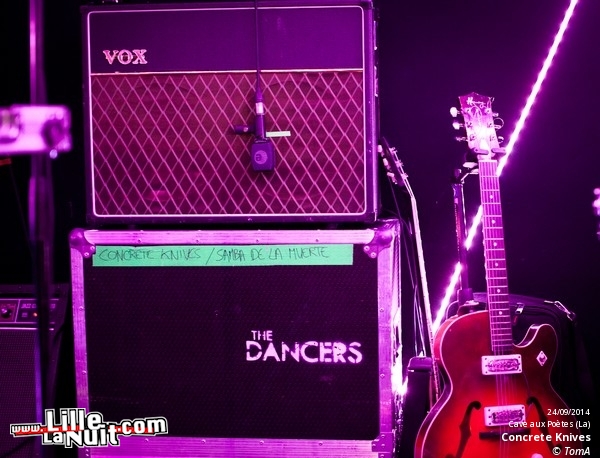 Concrete Knives + SAmBA De La mUERTE à La Cave aux Poètes en live - photo n°13