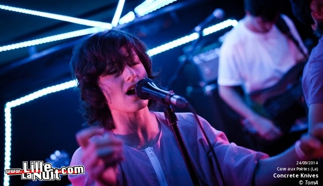 Concrete Knives + SAmBA De La mUERTE à La Cave aux Poètes en live - photo n°3