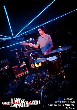 Concrete Knives + SAmBA De La mUERTE à La Cave aux Poètes en live - photo n°20