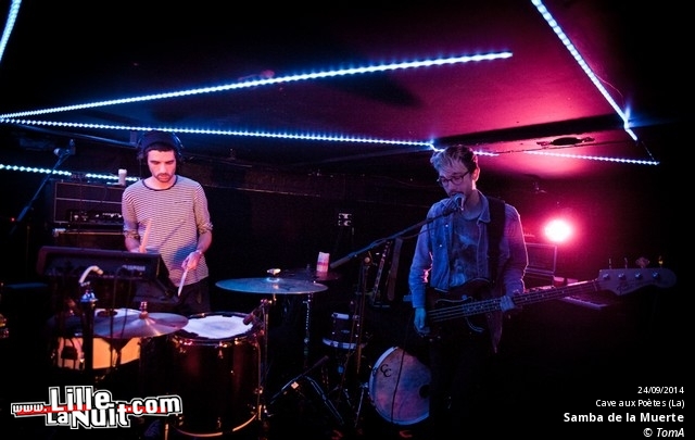 Concrete Knives + SAmBA De La mUERTE à La Cave aux Poètes en live - photo n°21