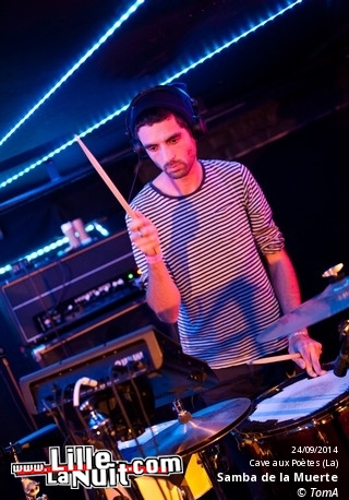 Concrete Knives + SAmBA De La mUERTE à La Cave aux Poètes en live - photo n°16