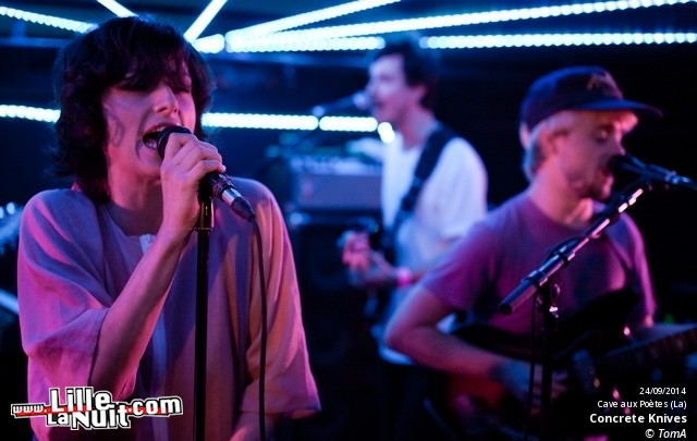 Concrete Knives + SAmBA De La mUERTE à La Cave aux Poètes en live - photo n°2