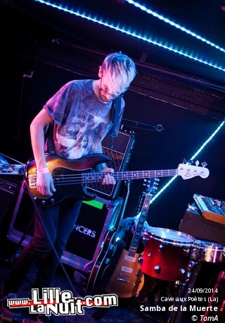 Concrete Knives + SAmBA De La mUERTE à La Cave aux Poètes en live - photo n°32