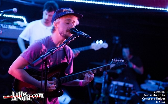 Concrete Knives + SAmBA De La mUERTE à La Cave aux Poètes en live - photo n°1