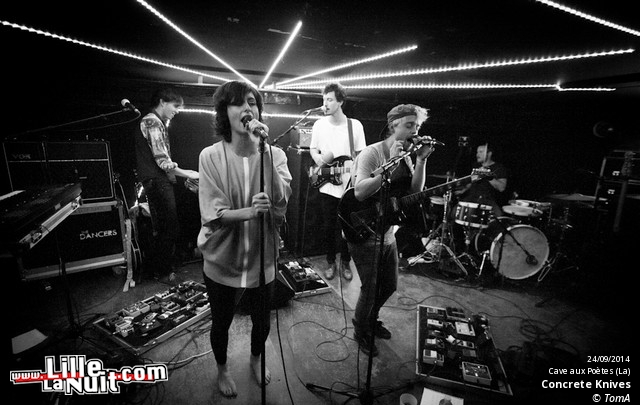 Concrete Knives + SAmBA De La mUERTE à La Cave aux Poètes en live - photo n°11