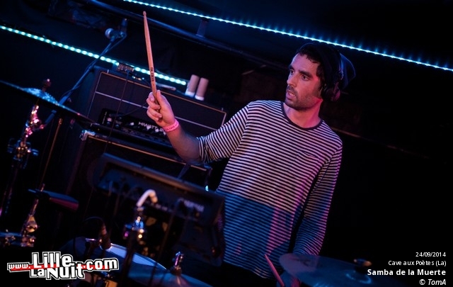 Concrete Knives + SAmBA De La mUERTE à La Cave aux Poètes en live - photo n°31