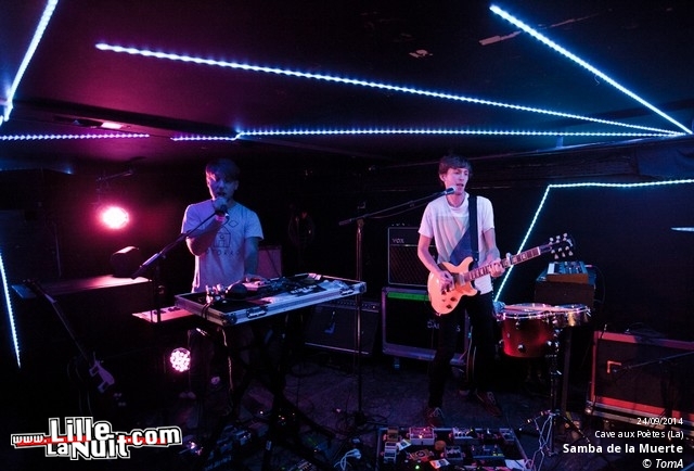 Concrete Knives + SAmBA De La mUERTE à La Cave aux Poètes en live - photo n°19