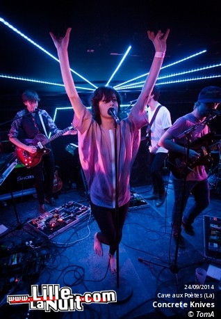 Concrete Knives + SAmBA De La mUERTE à La Cave aux Poètes en live - photo n°12