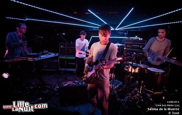 Concrete Knives + SAmBA De La mUERTE à La Cave aux Poètes en live - photo n°23