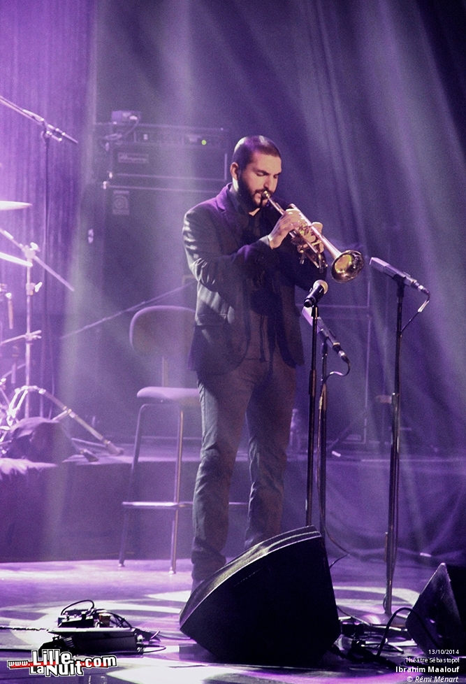 Ibrahim Maalouf au Théâtre Sébastopol en live - photo n°1