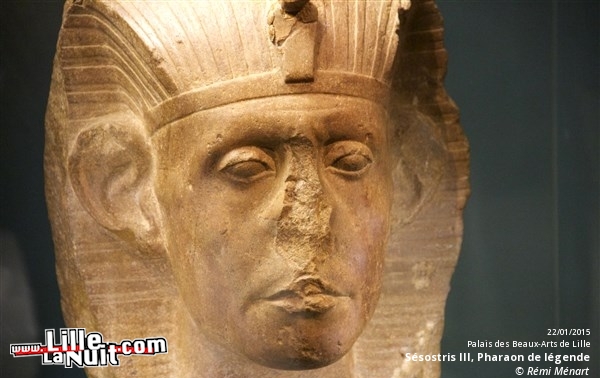 L’exposition « Sésostris III, pharaon de légende » et sa Silent Party au Palais des Beaux Arts en live - photo n°2