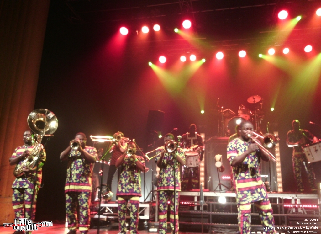 Les Ogres de Barback + Eyo’nlé à la Salle Watremez en live - photo n°3