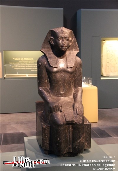 L’exposition « Sésostris III, pharaon de légende » et sa Silent Party au Palais des Beaux Arts en live - photo n°3