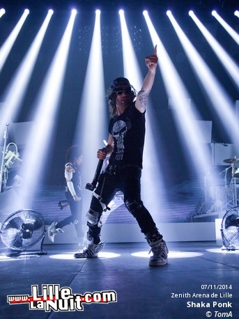 Shaka Ponk + The Dukes au Zenith en live - photo n°5