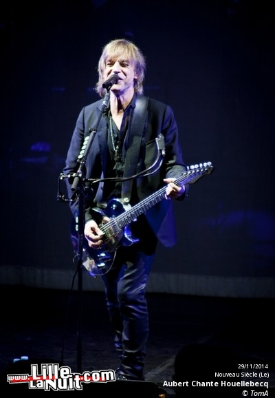 Aubert chante Houellebecq au Nouveau Siècle en live - photo n°6