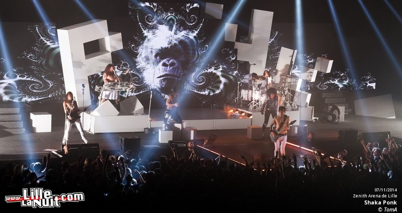 Shaka Ponk + The Dukes au Zenith en live - photo n°18